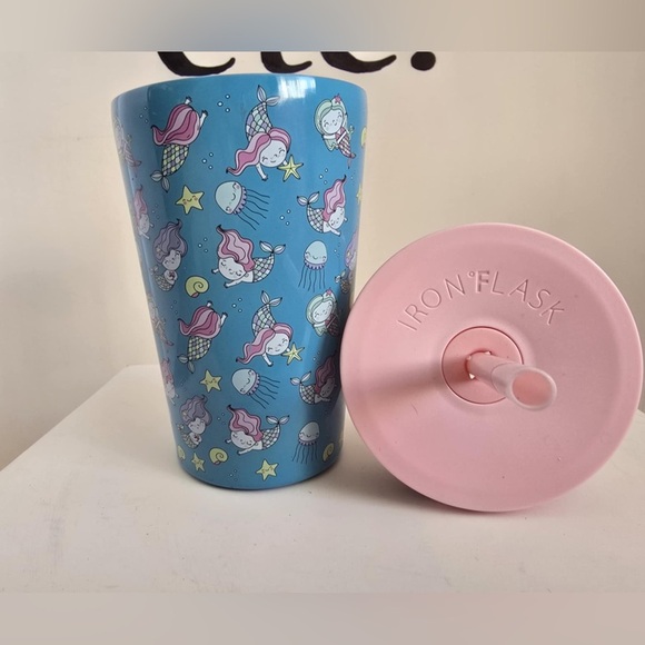 IRON °FLASK 12oz Kids Tumblers with Lids & Straws Cup Double Walled - Picture 3 of 6